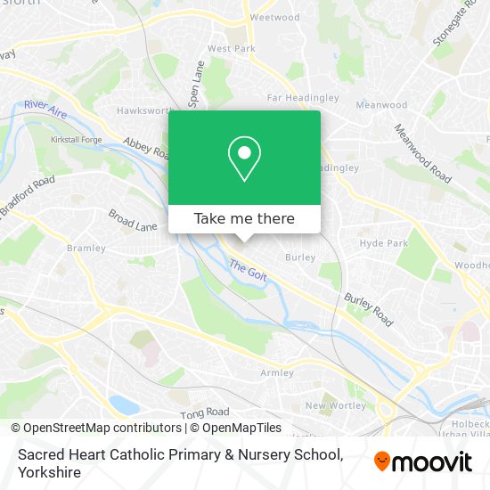 Sacred Heart Catholic Primary & Nursery School map