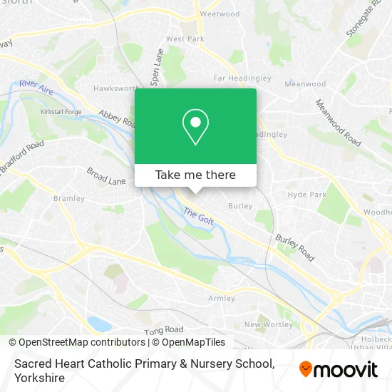 Sacred Heart Catholic Primary & Nursery School map