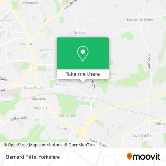Bernard Pitts map