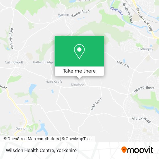 Wilsden Health Centre map
