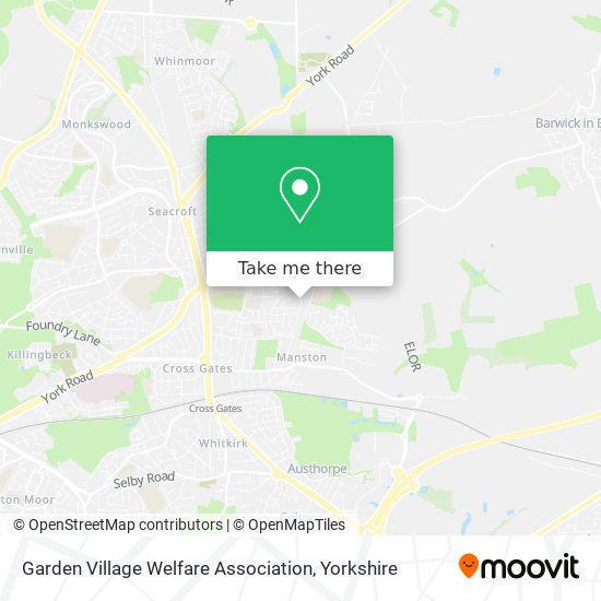 Garden Village Welfare Association map