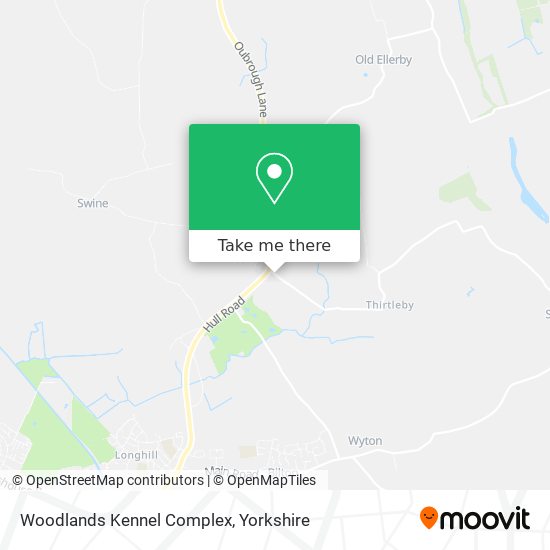 Woodlands Kennel Complex map