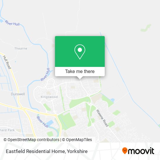 Eastfield Residential Home map