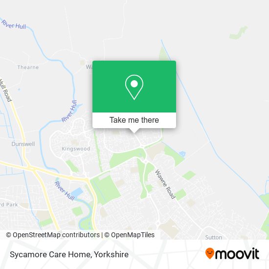 Sycamore Care Home map