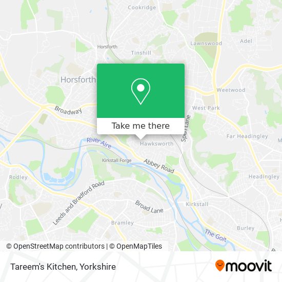 Tareem's Kitchen map