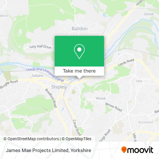 James Mae Projects Limited map
