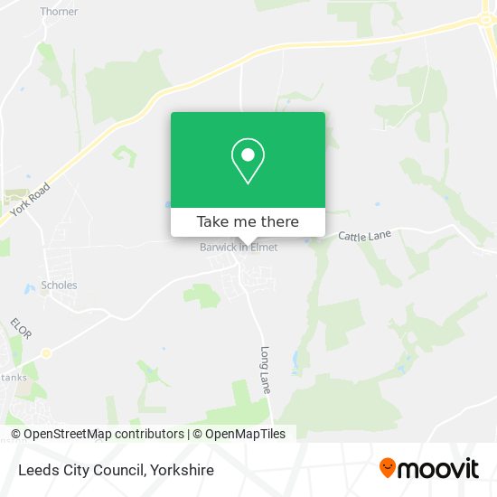 Leeds City Council map