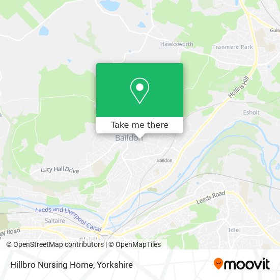 Hillbro Nursing Home map