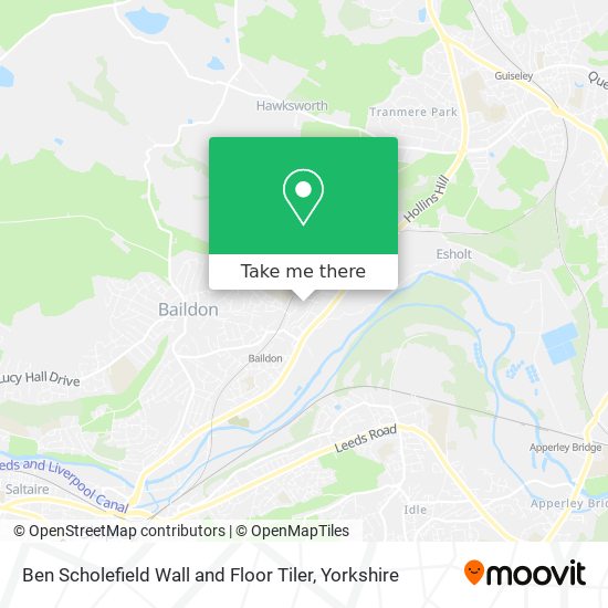 Ben Scholefield Wall and Floor Tiler map