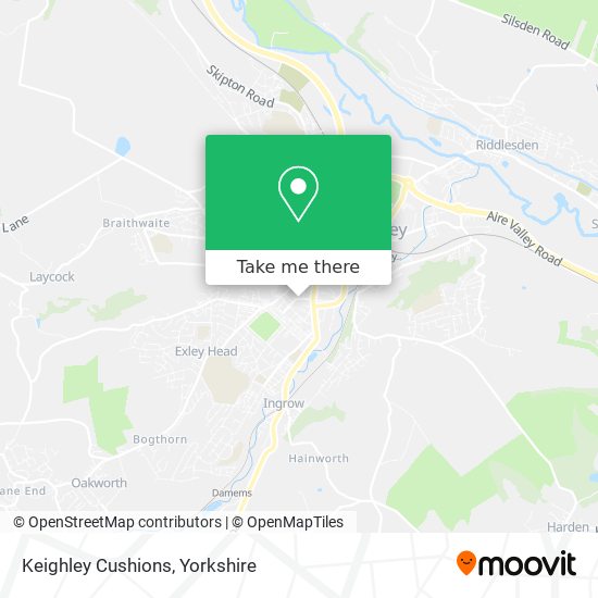 Keighley Cushions map