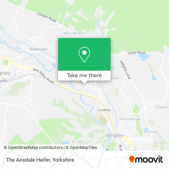 The Airedale Heifer map