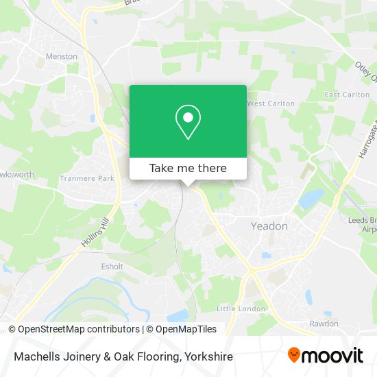 Machells Joinery & Oak Flooring map