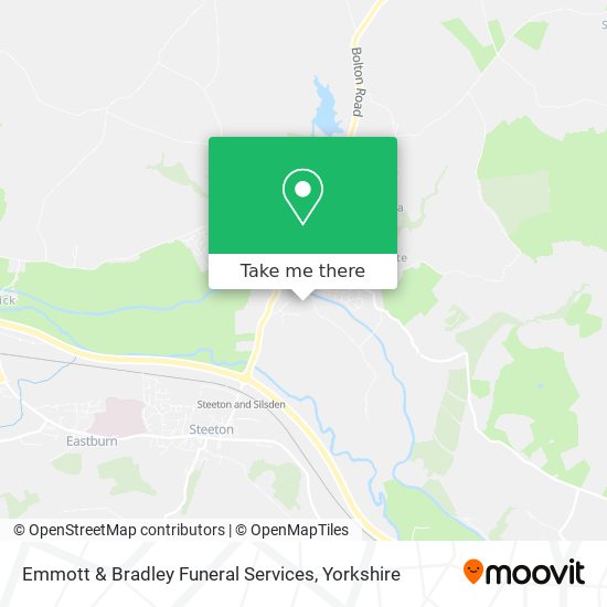 Emmott & Bradley Funeral Services map