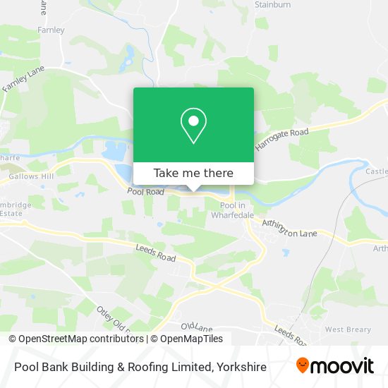 Pool Bank Building & Roofing Limited map