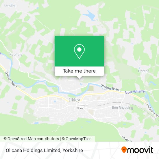 Olicana Holdings Limited map