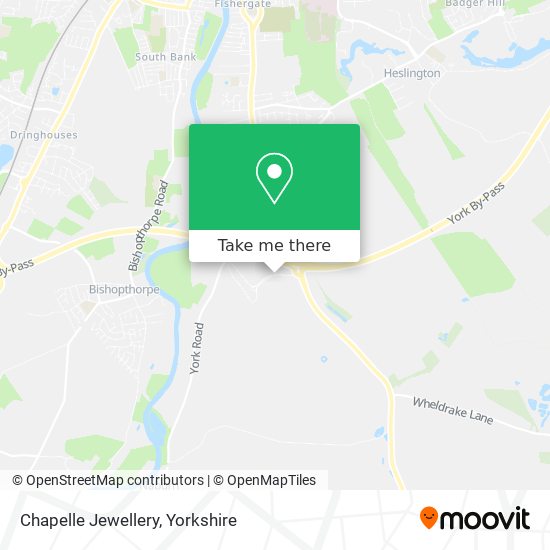 Chapelle Jewellery map