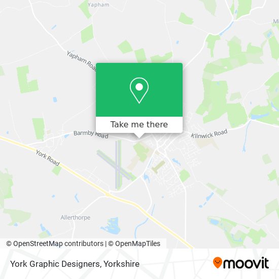 York Graphic Designers map