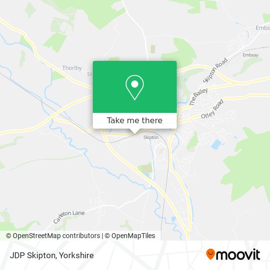 JDP Skipton map