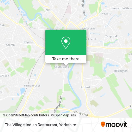 The Village Indian Restaurant map