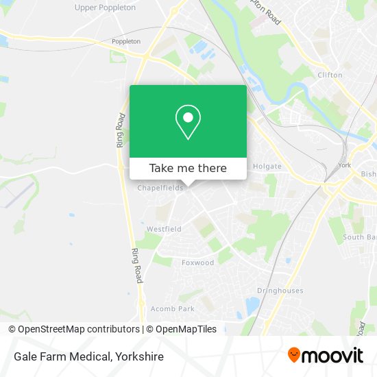 Gale Farm Medical map