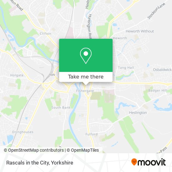 Rascals in the City map