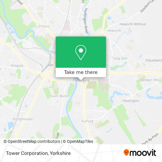 Tower Corporation map