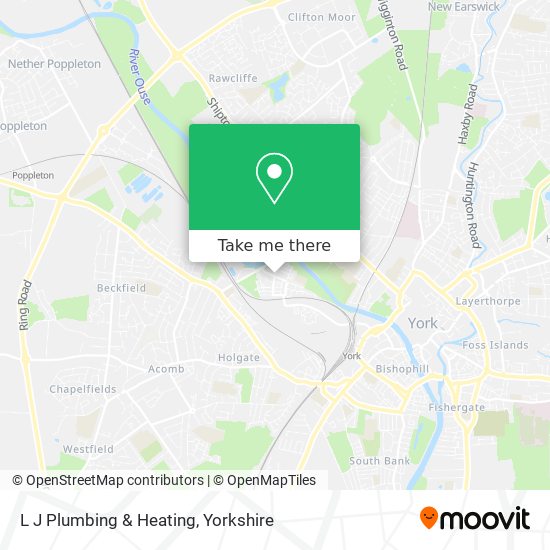 L J Plumbing & Heating map