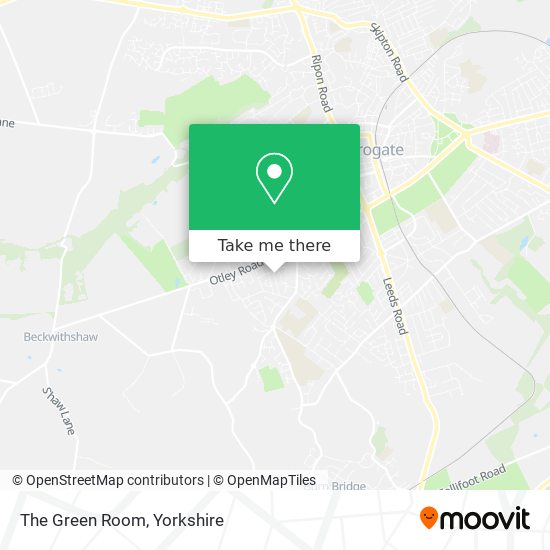 The Green Room map
