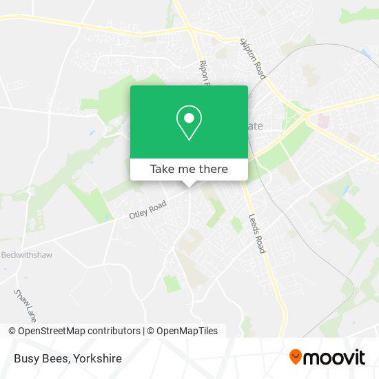 Busy Bees map