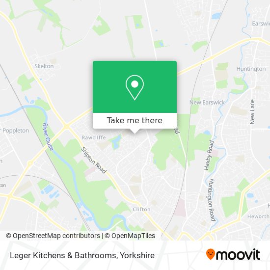 Leger Kitchens & Bathrooms map