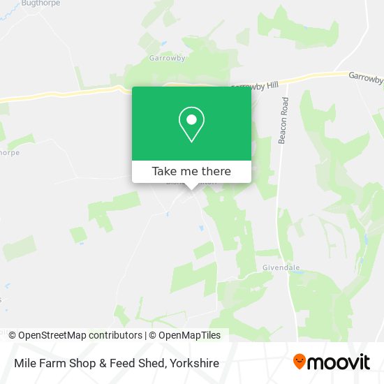 Mile Farm Shop & Feed Shed map