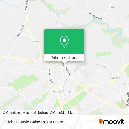 Michael David Balsdon map