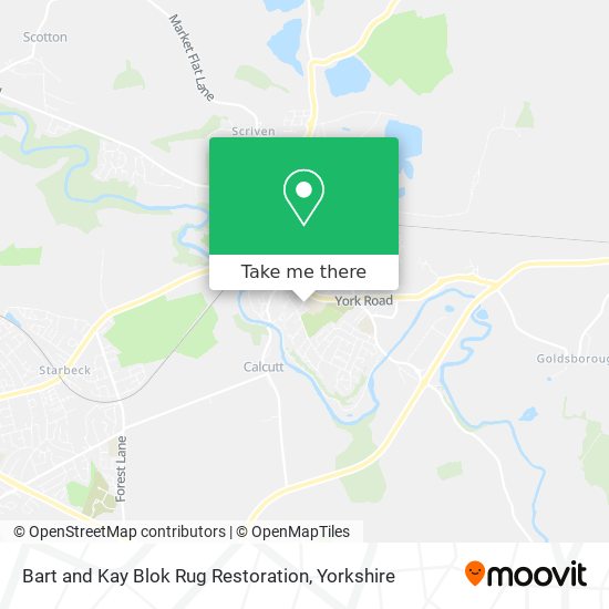 Bart and Kay Blok Rug Restoration map