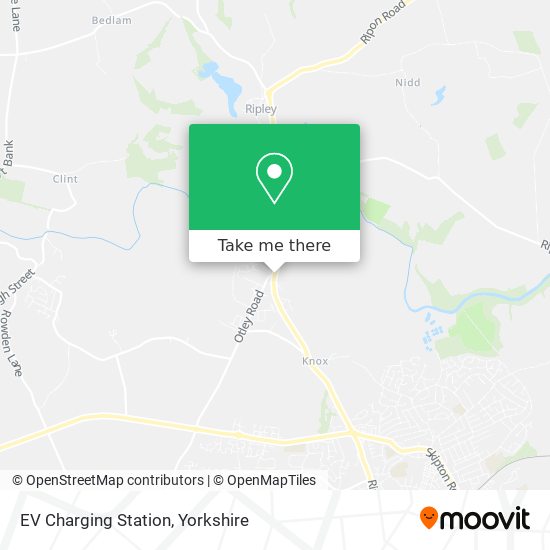EV Charging Station map