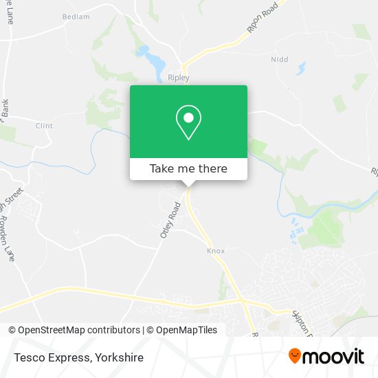 Tesco Express map