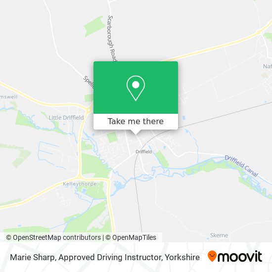 Marie Sharp, Approved Driving Instructor map