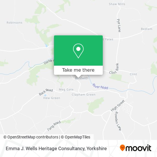 Emma J. Wells Heritage Consultancy map