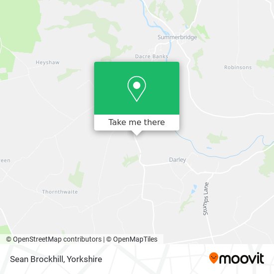 Sean Brockhill map