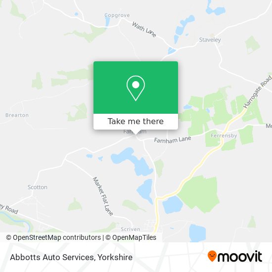 Abbotts Auto Services map