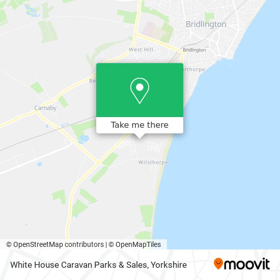 White House Caravan Parks & Sales map