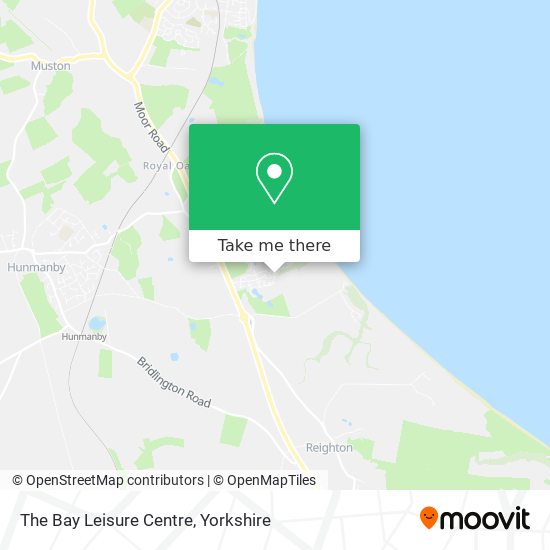 The Bay Leisure Centre map