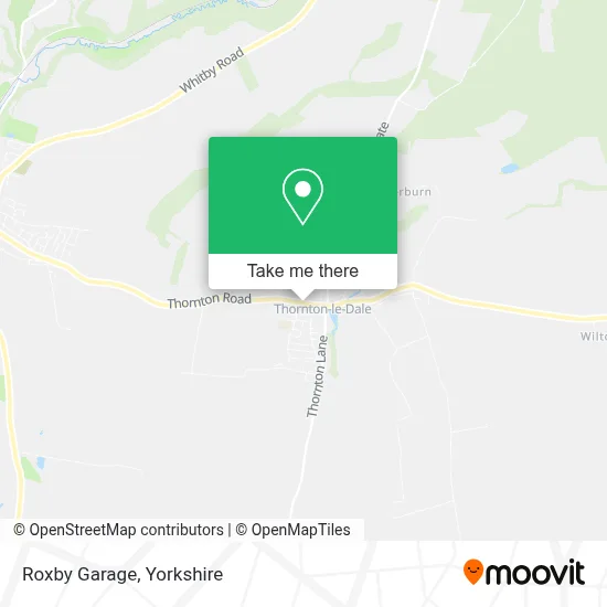 Roxby Garage map