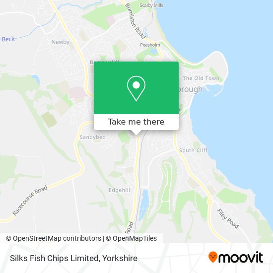 Silks Fish Chips Limited map