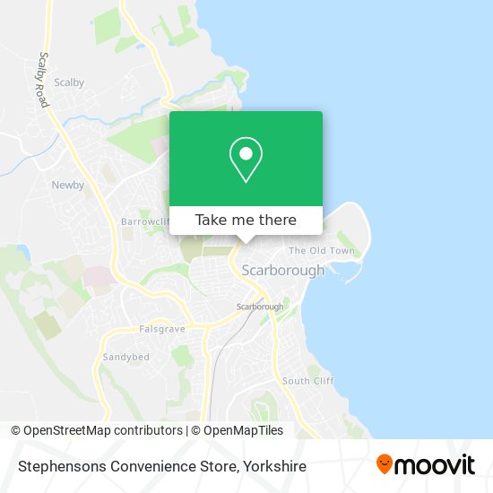 Stephensons Convenience Store map