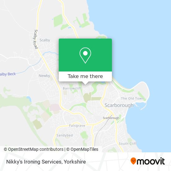Nikky's Ironing Services map