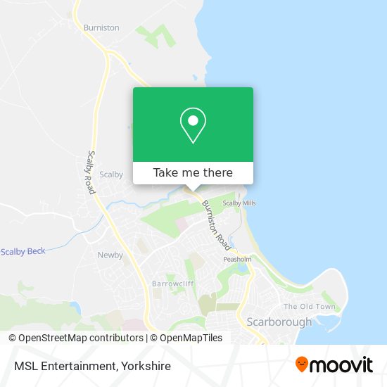 MSL Entertainment map