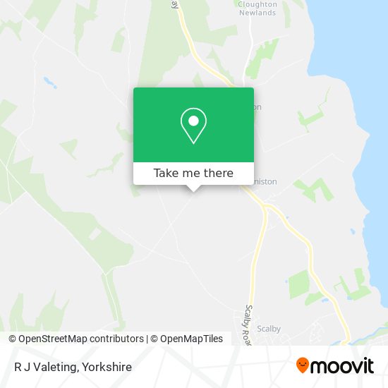 R J Valeting map