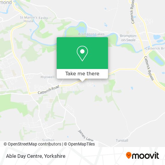 Able Day Centre map