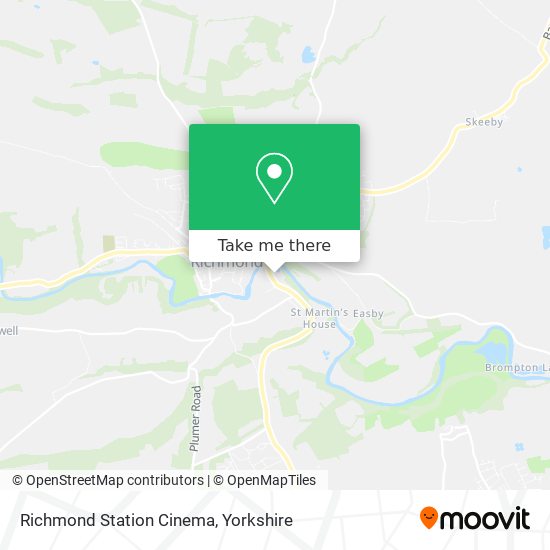 Richmond Station Cinema map