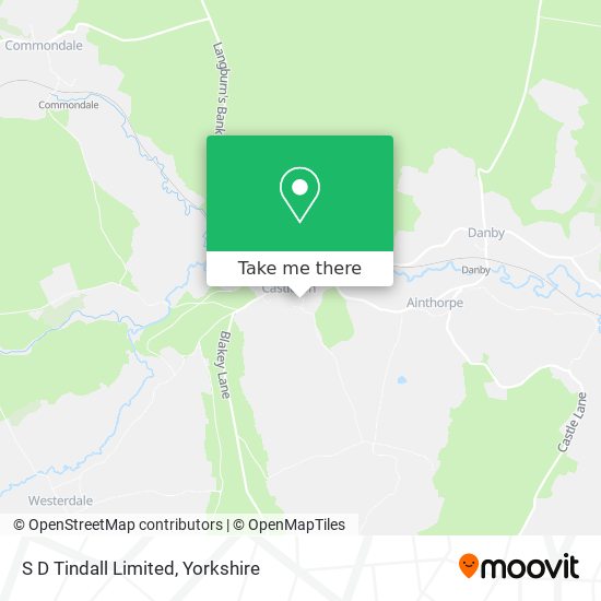 S D Tindall Limited map